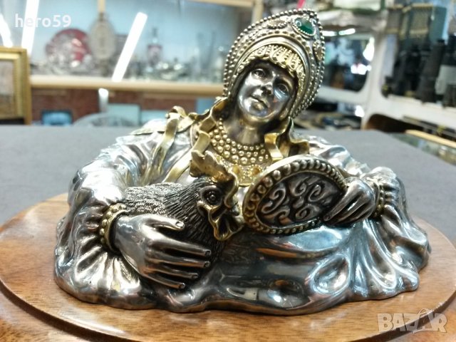 Уникална много рядка сребърна фигура Царска Русия 1888г./серебро 84 Овчинников