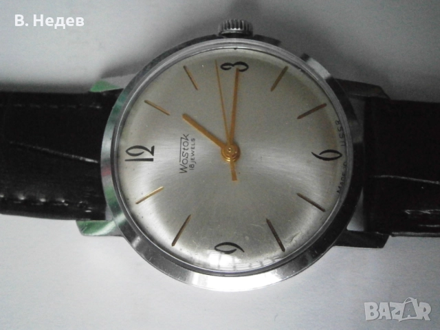 WOSTOK, кал. 2209 /без дата/; 18 jewels, USSR, снимка 4 - Мъжки - 49323659