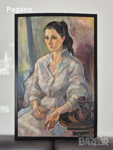 Портрет- Людмила Поптошева , снимка 6 - Картини - 53474796