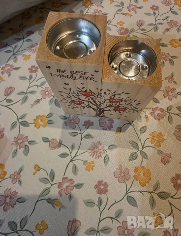 Гравирани с лазер свещници, снимка 3 - Декорация за дома - 52907573