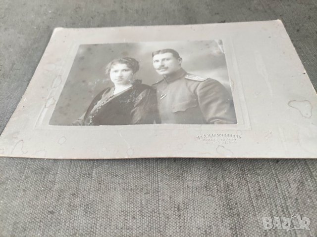 Продавам стара снимка Майор 27 полк фото Ив. Карастоянов