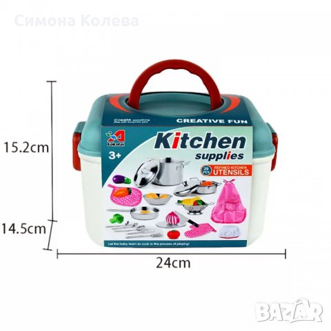 ✨Детски комплект в куфарче "Млад готвач", снимка 2 - Други - 39245668