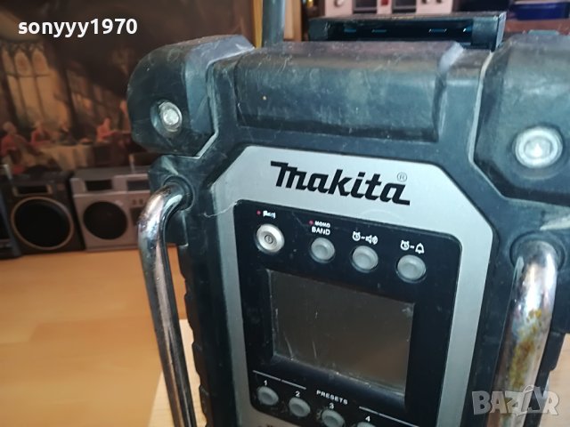 MAKITA RADIO+CHARGER+BATTERY PACK 1302231052, снимка 6 - Радиокасетофони, транзистори - 39656128