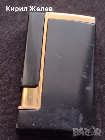 ЕЛЕГАНТНА СТИЛНА МЪЖКА ЗАПАЛКА SOBRANIE LONDON с РЕОТАН РАБОТИ 18611, снимка 3 - Запалки - 38994369