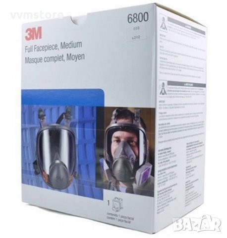 Цяла лицева маска 3M™ 6000, снимка 4 - Други инструменти - 27556999