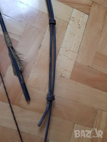 Стар метален лък-ръчна изработка, снимка 4 - Антикварни и старинни предмети - 33489829