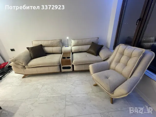 Луксозен модулен диван , снимка 1