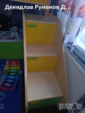 Двуетажно креватче, снимка 4 - Мебели за детската стая - 53273036