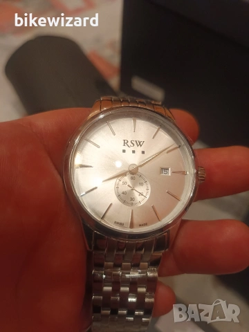 RSW RSWM106 Мъжки швейцарски кварцов часовник НОВ, снимка 5 - Мъжки - 53344852