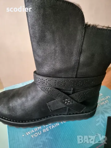 % Skechers - размер 37, боти с мемори пяна, снимка 4 - Дамски боти - 49582943