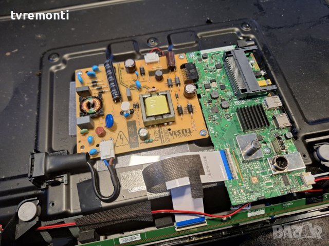 Захранваща платка VESTEL 17IPS63  Hanseatic 32H450  DISPLAY VES315WNGL-L3-N91, снимка 3 - Части и Платки - 43844287