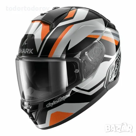 ТОП ЦЕНА Каска за мотор SHARK RIDILL2 APEX Black/Gray , вградени очила, снимка 1