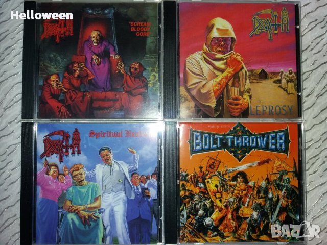 Оригинални Helloween,Slayer,Pantera,Obituary,Death