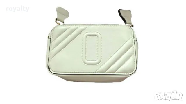 Стилна дамска чанта с метален акцент, снимка 5 - Чанти - 49002315