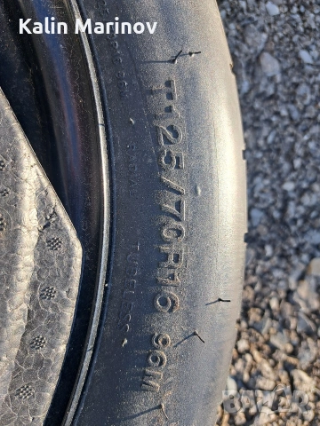 резервен авариен комплект 5х112 16 цола, снимка 3 - Гуми и джанти - 53445896