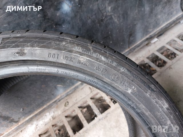 Само 1бр.лятна CONTINENTAL 255/35/19 96Y DOT0517, снимка 7 - Гуми и джанти - 40421105