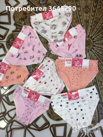 🎀 Детски бикини за момиче (3 броя) , снимка 2 - Детско бельо и бански  - 51846947