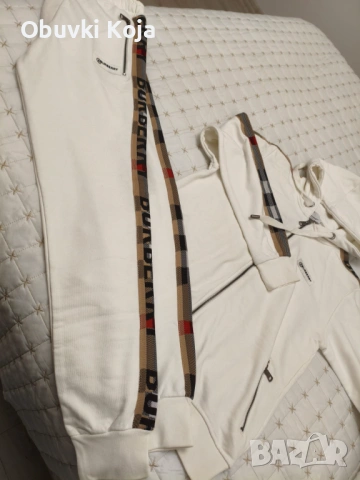 Уникален екип burberry чисто нов с тикет, снимка 7 - Спортни екипи - 53327054