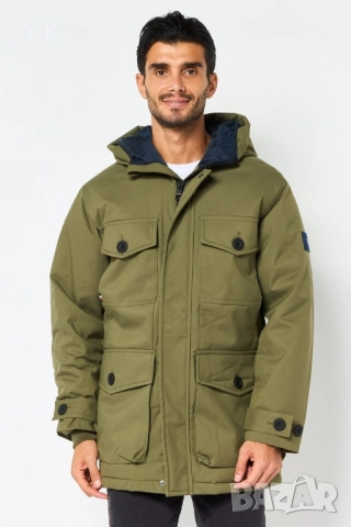 Оригинално мъжко яке Tommy Hilfiger Heavy Canvas Parka, снимка 6 - Якета - 52525883