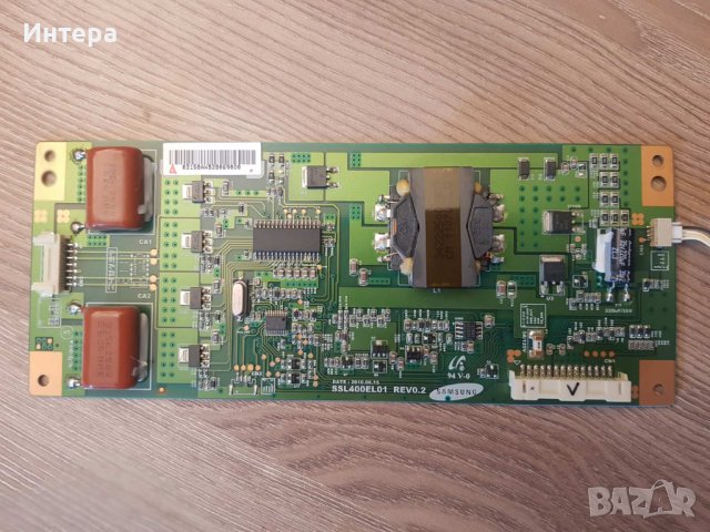 Samsung LED Driver Board SSL400EL01 Rev 0.2, Tcon A60MB4C2LV0.2 от Blaupunkt W40-173I-GB-FHBKUP-DE