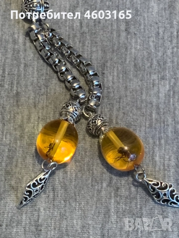 Ислямска молитвена броеница  мъниста Мисбаха – 33 мъниста, снимка 7 - Антикварни и старинни предмети - 52514135