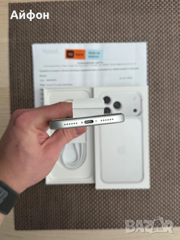 НОВ! 36М ГАР *ЛИЗИНГ* iPhone 17 Pro Max 256Gb Silver, снимка 10 - Apple iPhone - 52661984