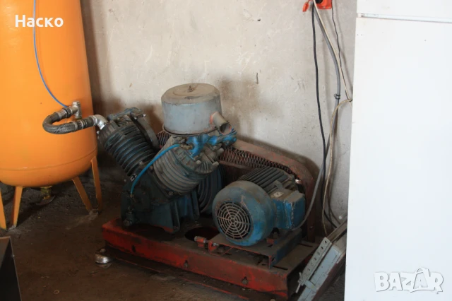 компресор 7.5 кW с бутилка 500 литра