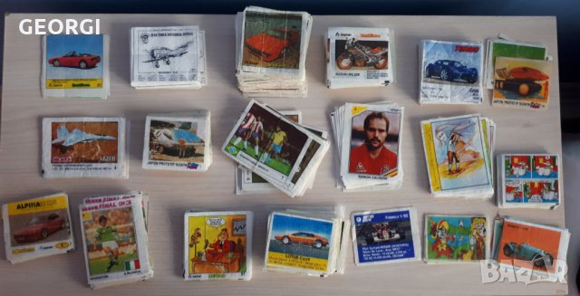 Картинки от дъвки различни серии, снимка 1