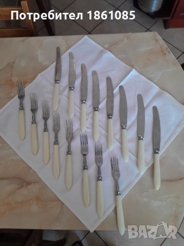 Комплект вилици и ножове от Русия, снимка 1