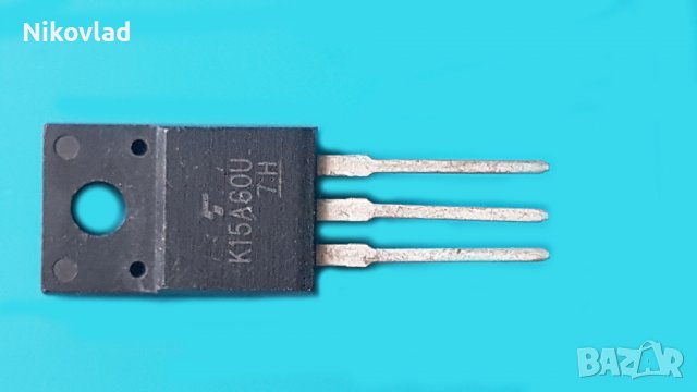K15A60U transistor Silicon N Channel MOS Type, снимка 1 - Друга електроника - 37717769