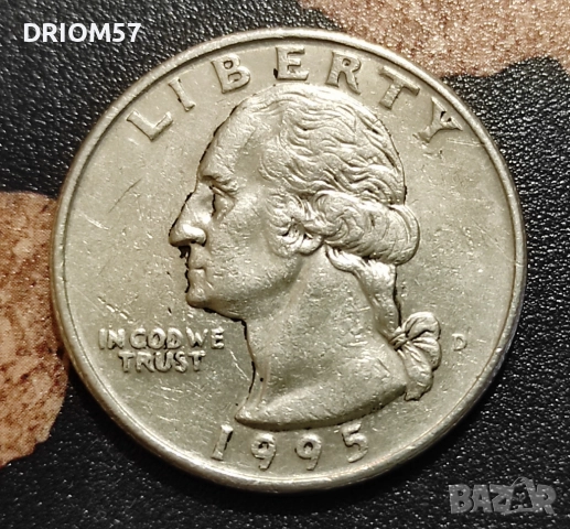 Монети САЩ - 4 бр. [1989,1993,1995,1999], снимка 6 - Нумизматика и бонистика - 52585574