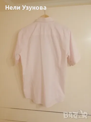 Мъжка риза с къс ръкав Andrews , снимка 3 - Ризи - 47509385