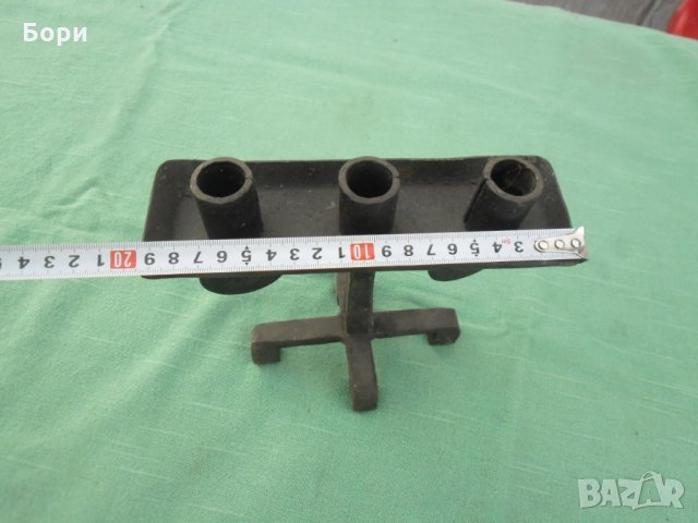 Свещник ковано желязо, снимка 4 - Декорация за дома - 35008873