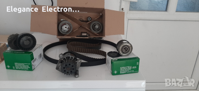 Оригинален Ангренажен комплект Vw Touran 1T3 2011г.2.0 TDi 140к.с. Употребяван, снимка 3 - Части - 44897527