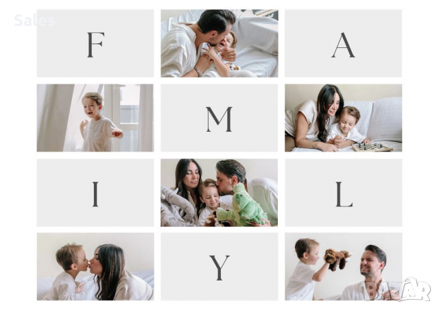 Оригинален подарък колаж от ваши снимки