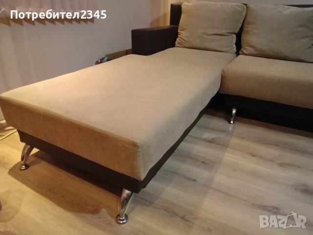 Ъглов диван, снимка 4 - Дивани и мека мебел - 43203181