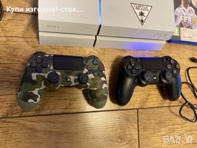 PS4 500 gb с два джойстика и фифа 2018, снимка 3 - PlayStation конзоли - 44015843