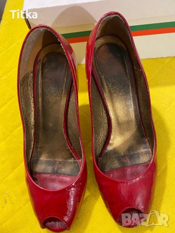 Елегантни обувки естествена кожа 38 номер, снимка 5 - Дамски обувки на ток - 43145103