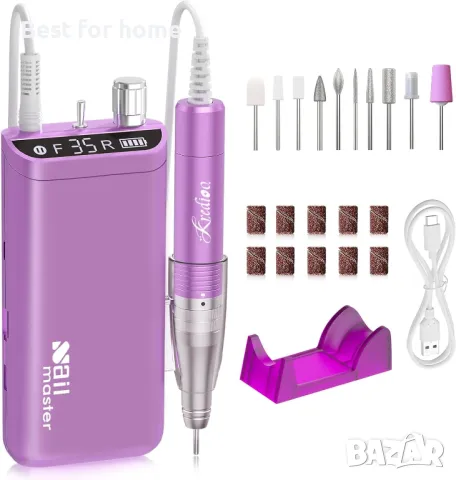 електрическа акумулаторна полипила за нокти