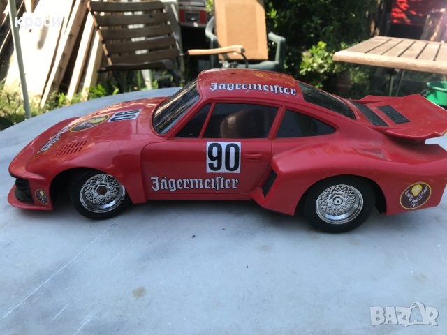 VINTAGE PORSCHE 935 TURBO DICK BARBOUR RACING - ИГРАЧКИ ЗА ГОЛЕМИ МОМЧЕТА, снимка 3 - Колекции - 42940156