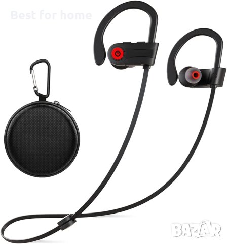 Boean Bluetooth спортни водоустойчиви слушалки, снимка 5 - Bluetooth слушалки - 43688642
