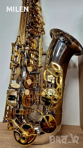 Алт Саксофон Ново , снимка 6 - Духови инструменти - 52671434