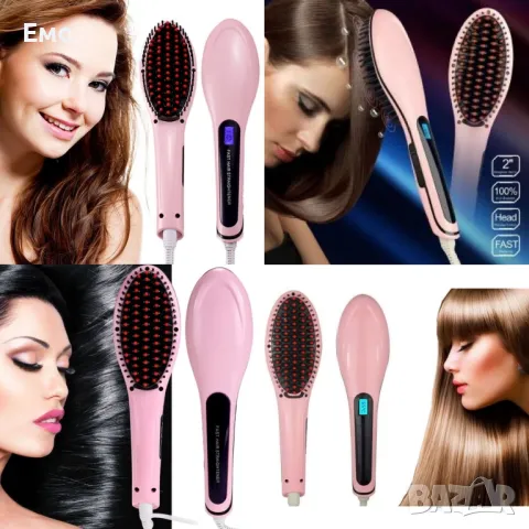 Електрическа четката за изправяне на коса - Luxury