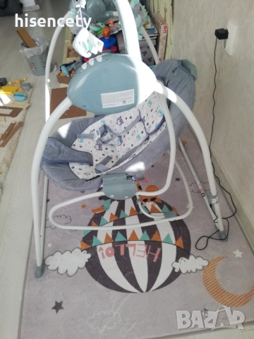 Lorelli Classic Електрическа люлка - шезлонг 2 в 1 TANGO, снимка 3 - Детски шезлонги - 51990048