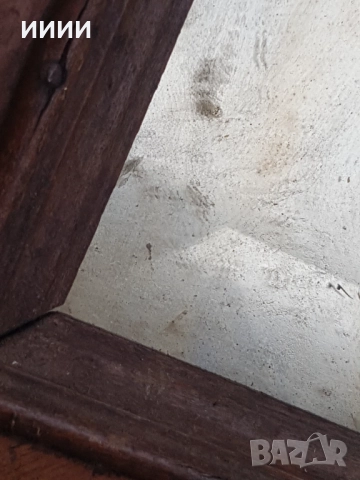 Старо огледало в рамка, снимка 4 - Антикварни и старинни предмети - 52538865