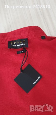 THE KOOPLES Sport Paris Pique Cotton Slim Fit Mens Size L НОВО! ОРИГИНАЛ! Мъжка Тениска!, снимка 3 - Тениски - 40486225