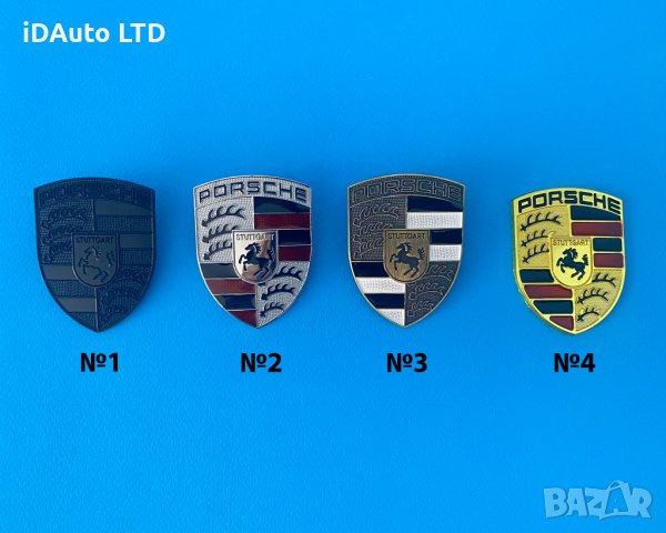 Емблема Porsche, Порше, Cayenne, panamera, macan, carrera, turbo s, снимка 7 - Аксесоари и консумативи - 35888481