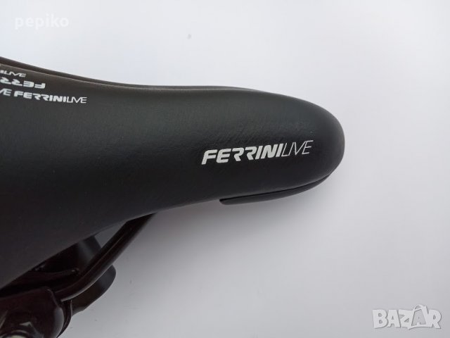 Продавам колела внос от Германия черна седалка FERRINE LIVE MSD 0544 с пружини, снимка 3 - Велосипеди - 28673006