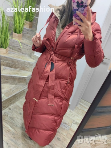 Дълго зимно яке - цветове, снимка 16 - Якета - 52704976