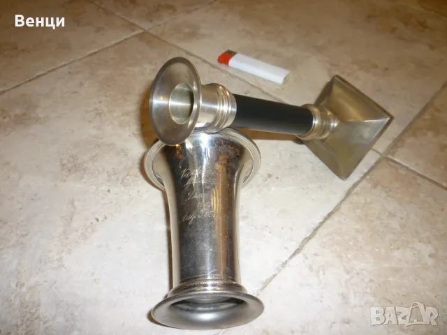 Месингови Чаша Свещник, снимка 6 - Антикварни и старинни предмети - 47505286